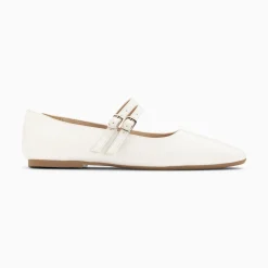Vanessa Wu Mocassins, Derbies, Ballerines>Ballerines Luce Blanches A Doubles Brides