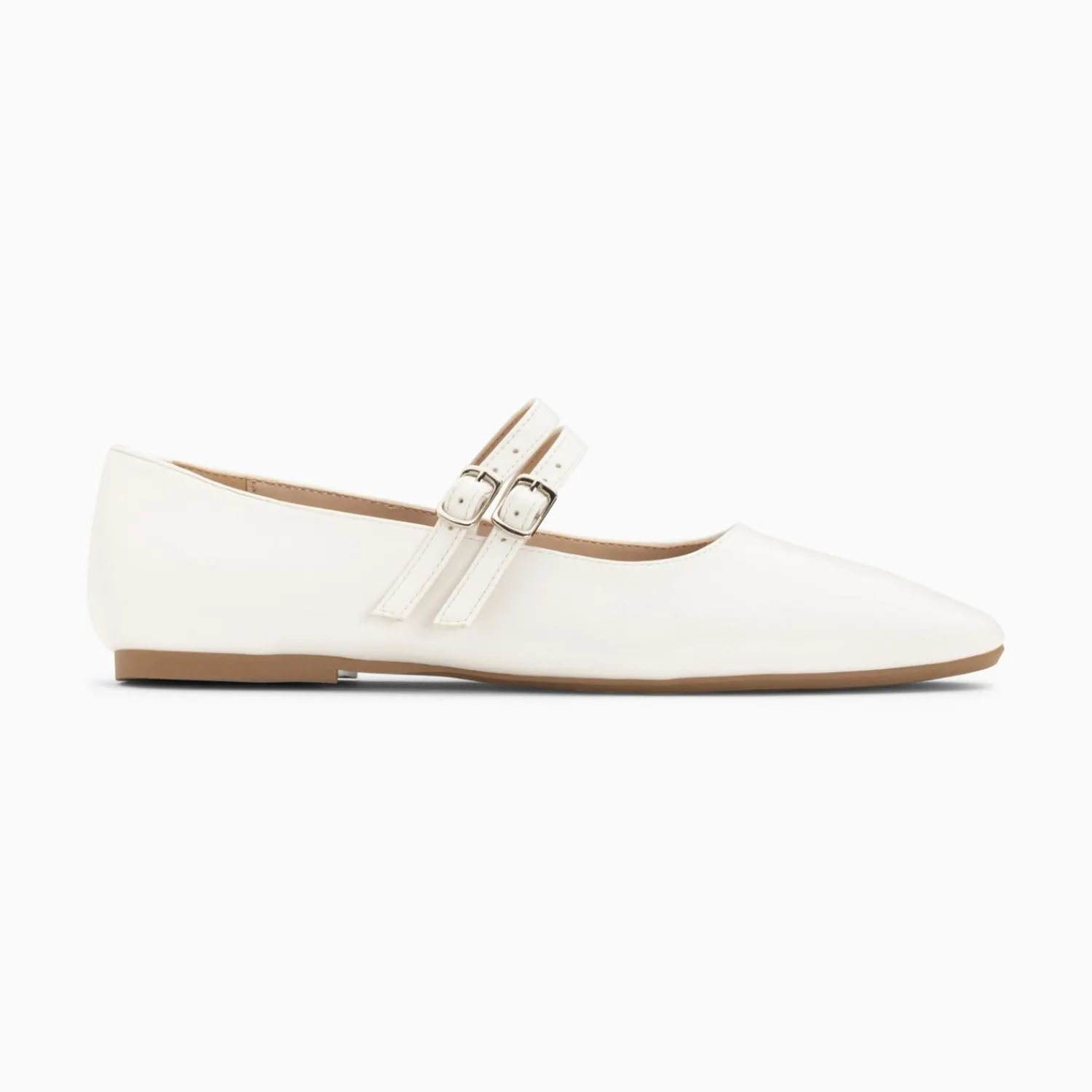 Vanessa Wu Mocassins, Derbies, Ballerines>Ballerines Luce Blanches A Doubles Brides