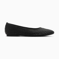 Vanessa Wu Mocassins, Derbies, Ballerines>Ballerines Provence Tressees Noires