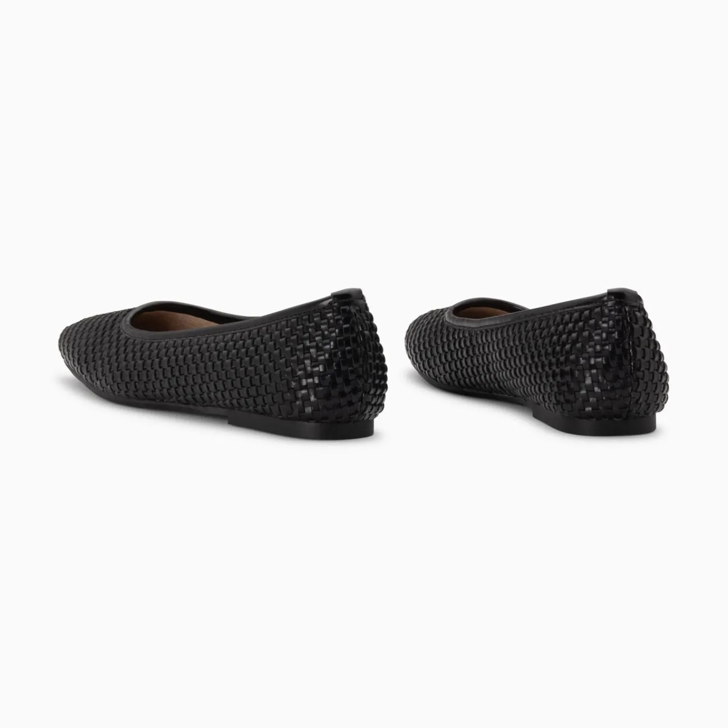 Vanessa Wu Mocassins, Derbies, Ballerines>Ballerines Provence Tressees Noires