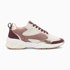 Vanessa Wu Sneakers>Baskets Shelly Prune A Semelle Graphique