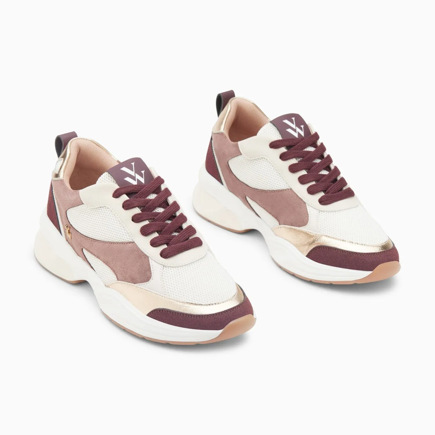 Vanessa Wu Sneakers>Baskets Shelly Prune A Semelle Graphique