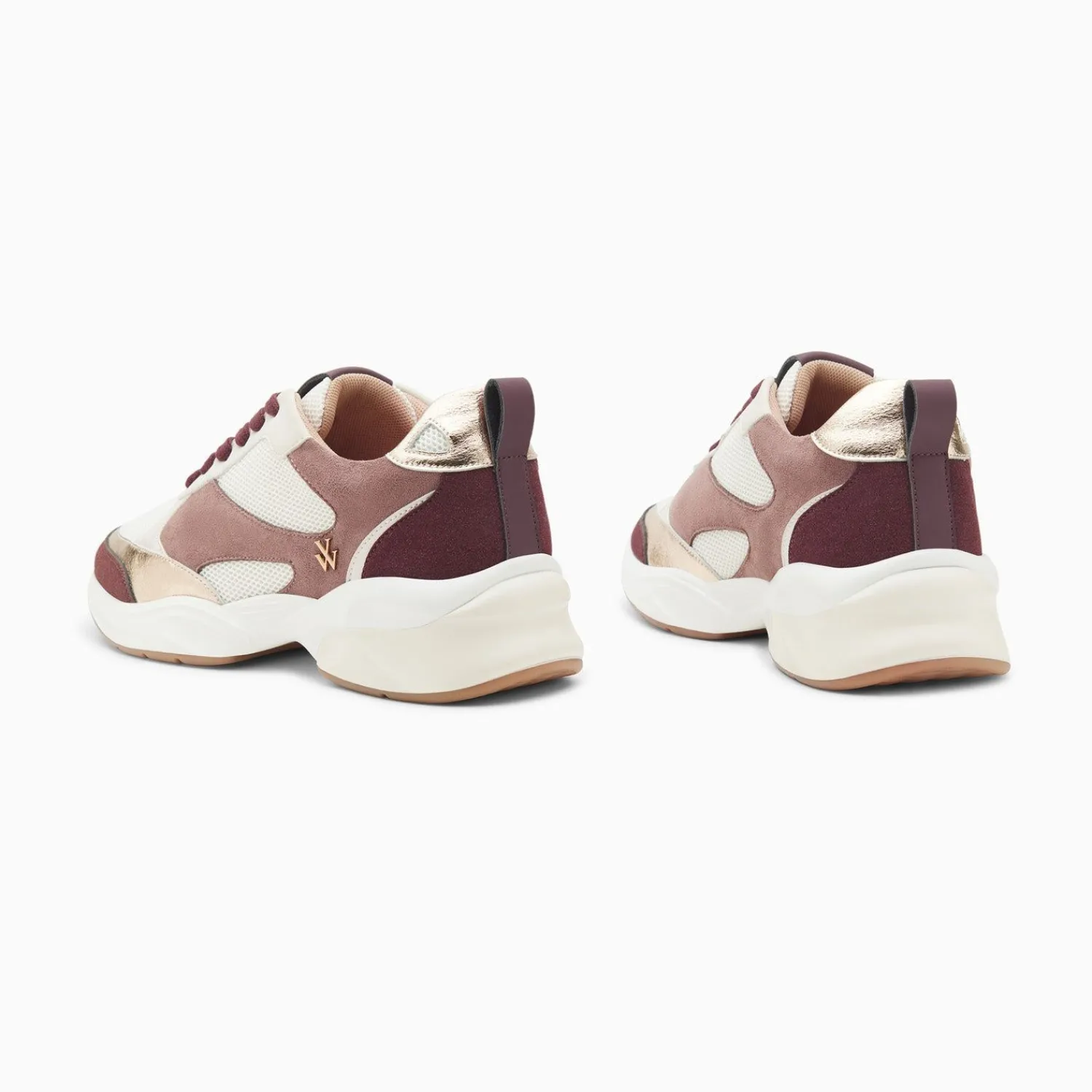 Vanessa Wu Sneakers>Baskets Shelly Prune A Semelle Graphique