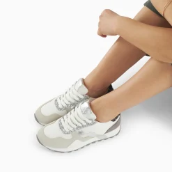 Vanessa Wu Sneakers>Baskets Tessy Argent A Semelle Running