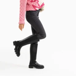 Vanessa Wu Bottes, Cuissardes>Bottes Becky Noires A Elastiques