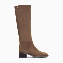 Vanessa Wu Bottes, Cuissardes>Bottes Irina Taupe En Suedine