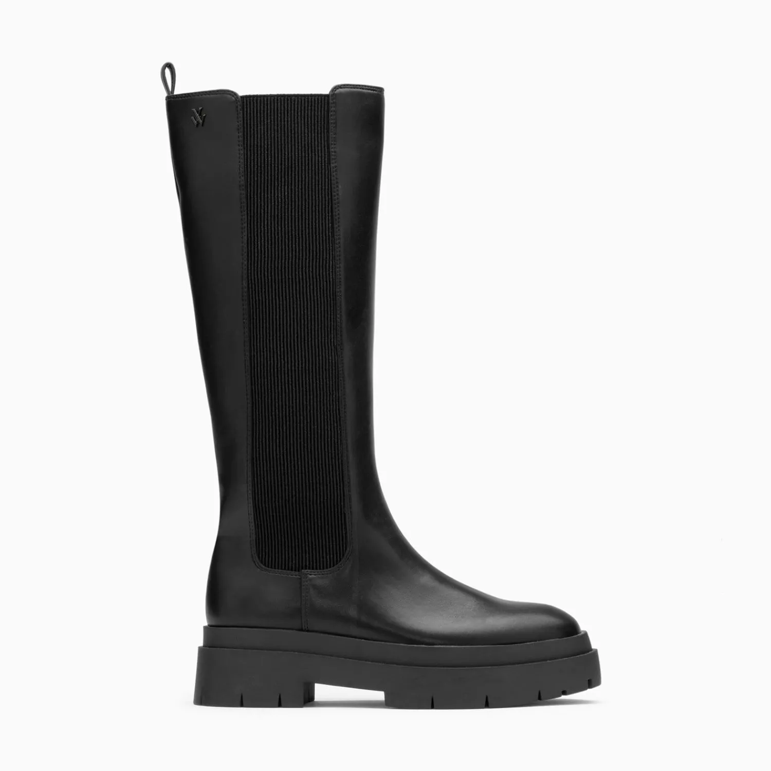 Vanessa Wu Bottes, Cuissardes>Bottes Jessica Noires A Semelles Crantees