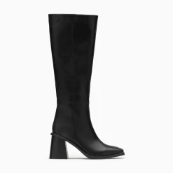 Vanessa Wu Bottes, Cuissardes>Bottes Rita Noires A Talon Trapeze