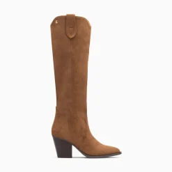 Vanessa Wu Bottes, Cuissardes>Bottes Santiags Sharon Camel A Talon