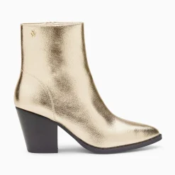 Vanessa Wu Bottines>Bottines Santiags Dina Or A Talon