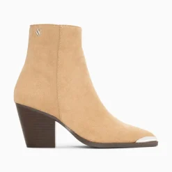 Vanessa Wu Bottines>Bottines Santiags Jenn Beiges A Talon
