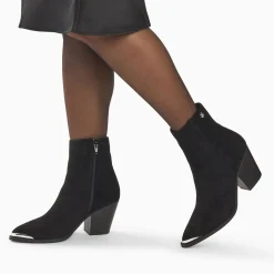 Vanessa Wu Bottines>Bottines Santiags Jenn Noires A Talon