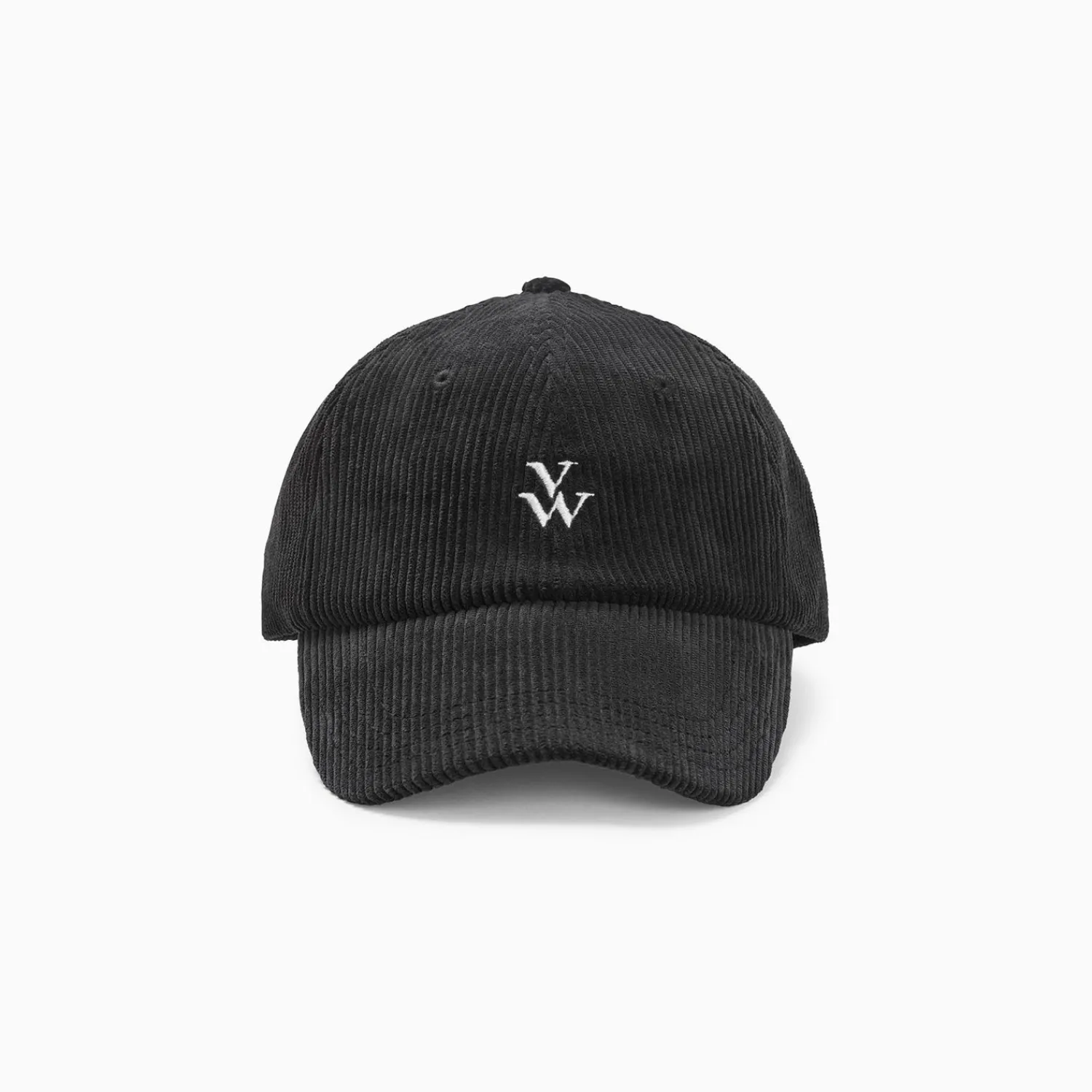 Vanessa Wu Chapeaux>Casquette Jess Noire En Velours Cotele