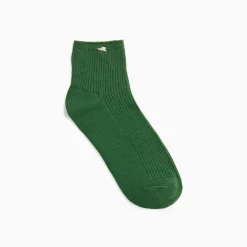 Vanessa Wu Chaussettes>Chaussettes Courtes Amy Vertes Cotelees