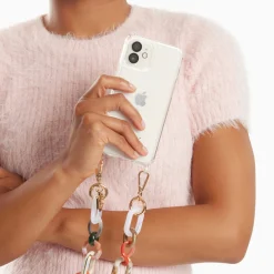 Vanessa Wu Accessoires Pour Téléphone>Coque Pour Iphone Selena Transparente A Anneaux