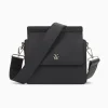 Vanessa Wu Sacs>Mini Sac Trapeze Aurelie Noir A Bandouliere