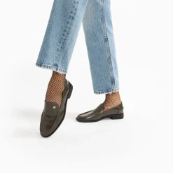 Vanessa Wu Mocassins, Derbies, Ballerines>Mocassins Marianne Kaki Croco