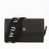 Vanessa Wu Sacs>Petit Sac Lia Noir A Rabat