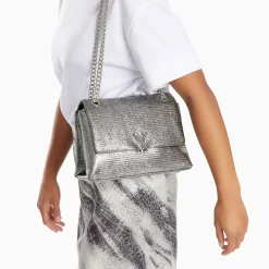 Vanessa Wu Sacs>Sac A Main Naomi Argent A Chaine