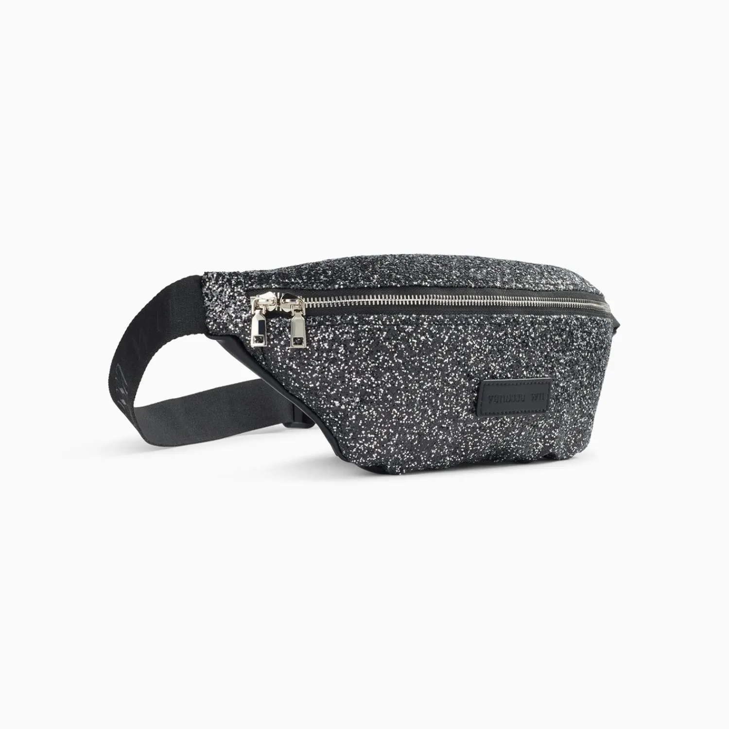 Vanessa Wu Sacs>Sac Banane Lydie Noir A Paillettes