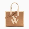 Vanessa Wu Sacs>Sac Cabas Luba Camel Et Beige En Fausse Fourrure