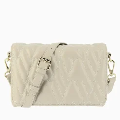 Vanessa Wu Sacs>Sac Matelasse Noelie Monogrammes Beige