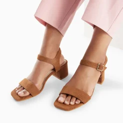 Vanessa Wu Sandales À Talon, Compensées>Sandales A Talon Laurie Camel