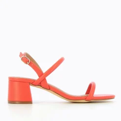 Vanessa Wu Sandales À Talon, Compensées>Sandales A Talon Minimalistes Cynthia Corail